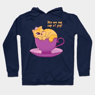 Cup Of Joy Cat Hoodie